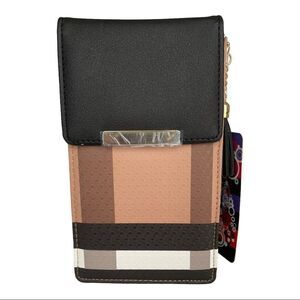 FAUX LEATHER CROSSBODY 